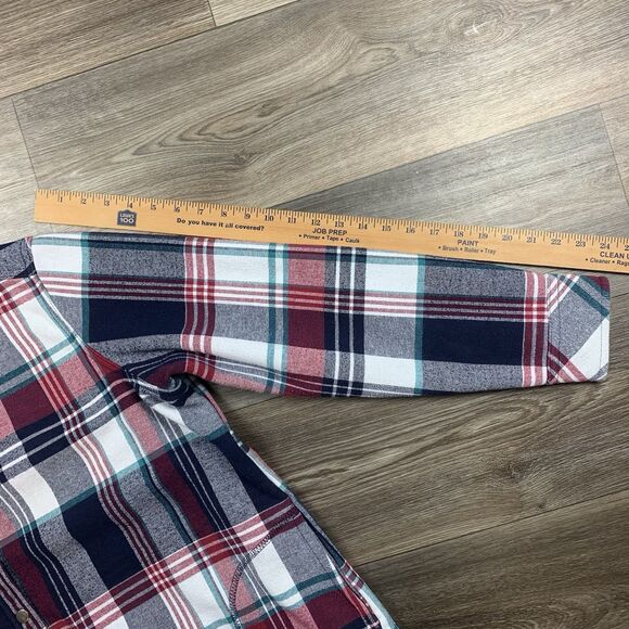 Orvis Women’s Size XXL Plaid Flannel Jacket Fleece Lined Shacket MULTI COLOR - Picture 5 of 6